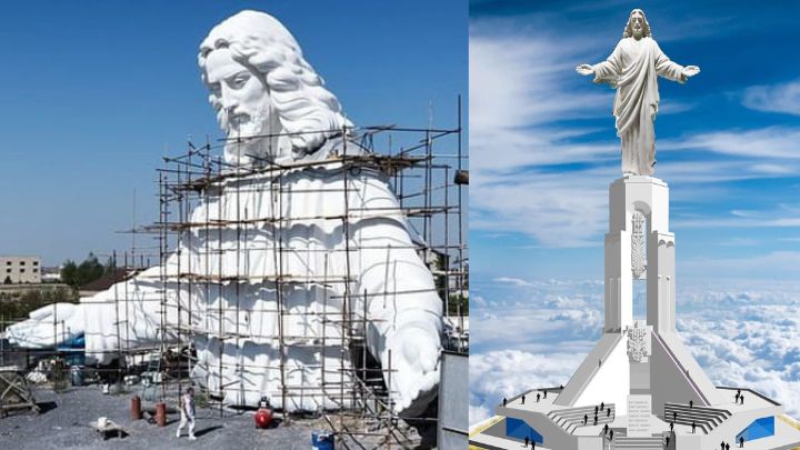 Statua di Cristo in Armenia 