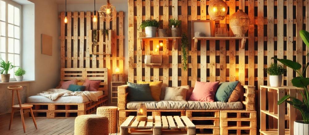 Arredare casa con i pallet